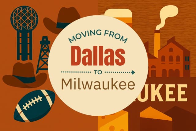Moving from Dallas to Milwaukee