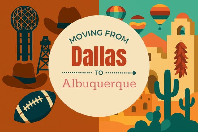 Moving from Dallas to Albuquerque