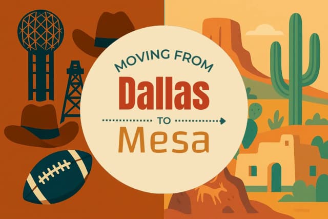 Moving from Dallas to Mesa