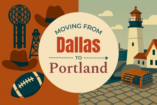 Moving from Dallas to Portland