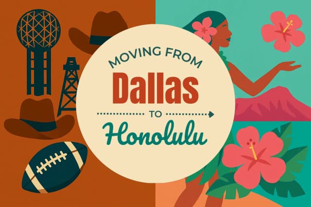 Moving from Dallas to Honolulu