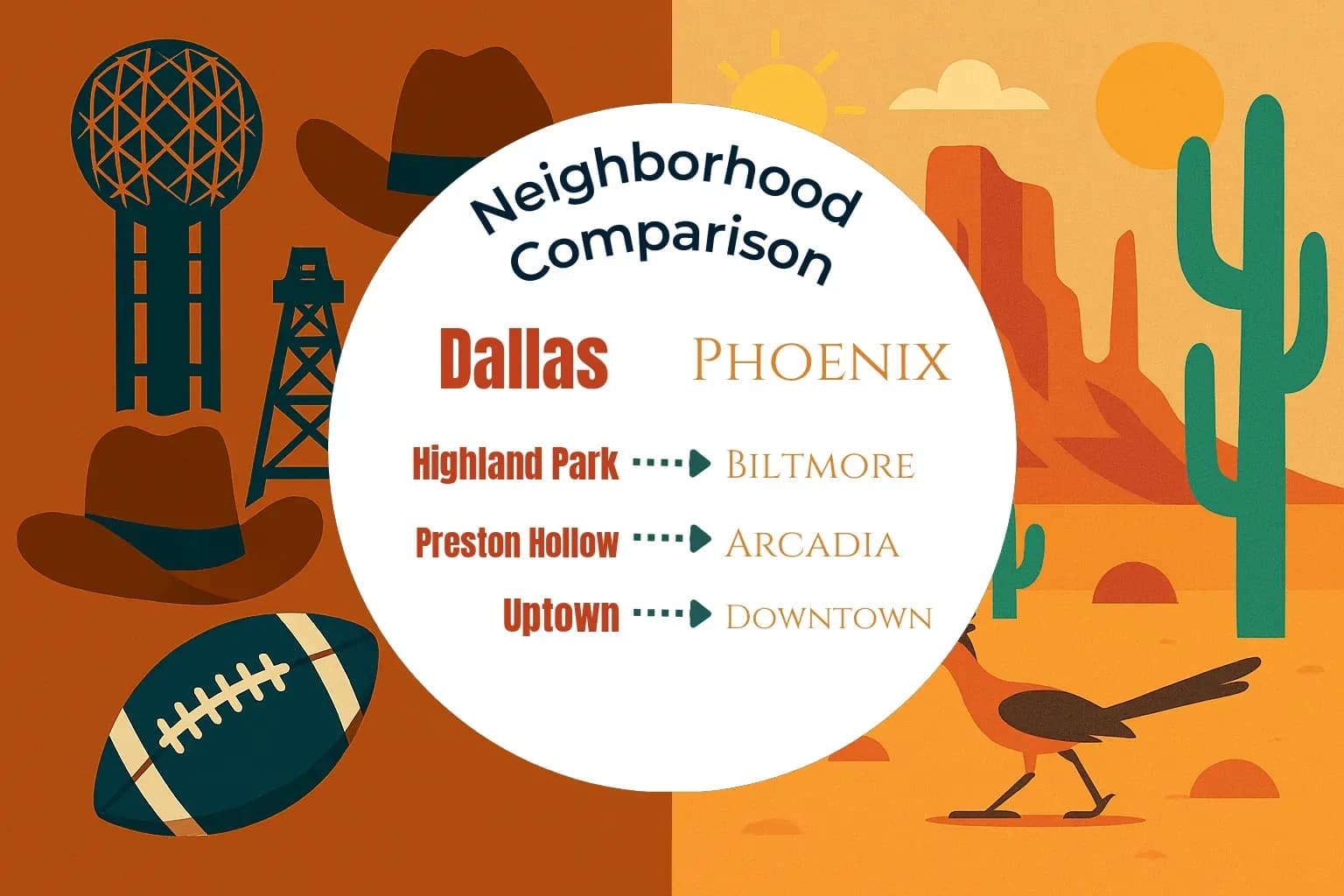 Dallas vs Phoenix Neighborhood Comparison