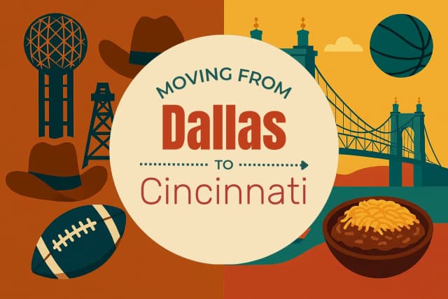 Moving from Dallas to Cincinnati