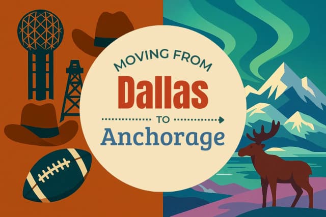 Moving from Dallas to Anchorage
