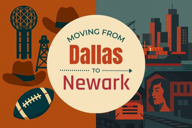 Moving from Dallas to Newark