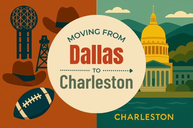 Moving from Dallas to Charleston
