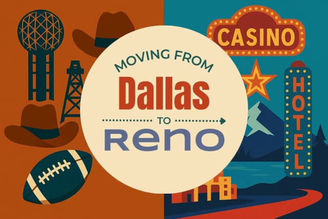 Moving from Dallas to Reno