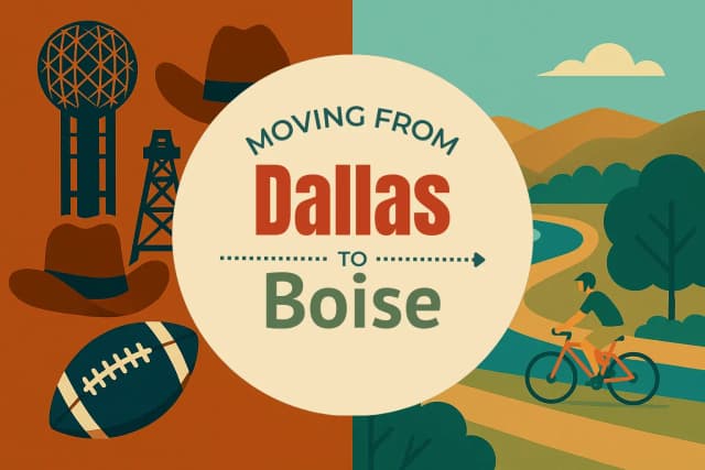 Moving from Dallas to Boise
